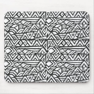 Mousepad Teste padrão tribal artística inspirado