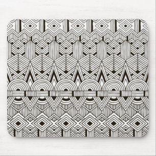 Mousepad Teste padrão tribal inspirado