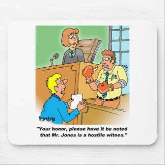 MOUSEPAD TESTEMUNHA HOSTIL