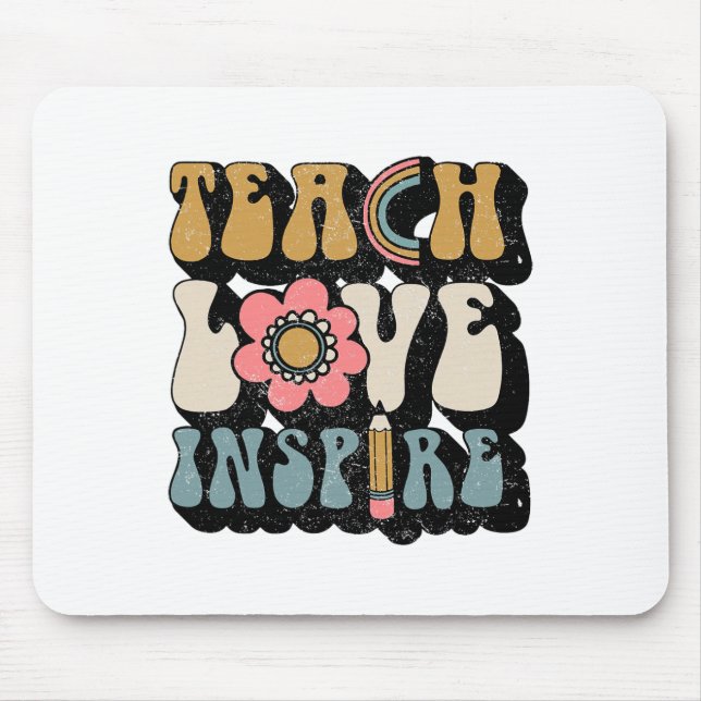 Mousepad Testemunho De Ck Para Escola O Amor Inspira Profes (Frente)
