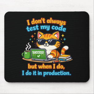 Mousepad Testes em Produção