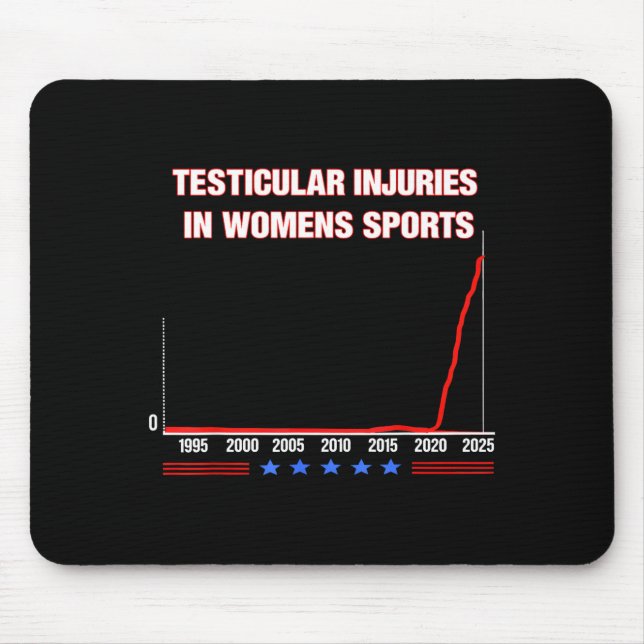 Mousepad Testicular Injuries In Womens Srts Funny Saying Me (Frente)
