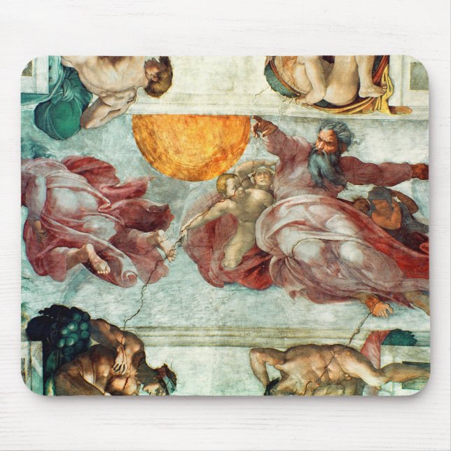 Mousepad Teto 3 da capela de Sistine (Frente)