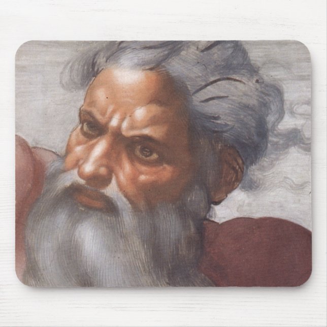 Mousepad Teto da capela de Sistine (Frente)