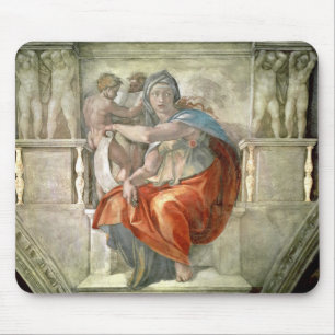 Mousepad Teto da capela de Sistine: Sibyl Delphic