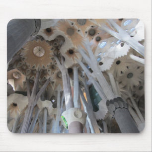 Mousepad Teto e colunas de Sagrada Família