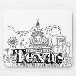 Mousepad Texas