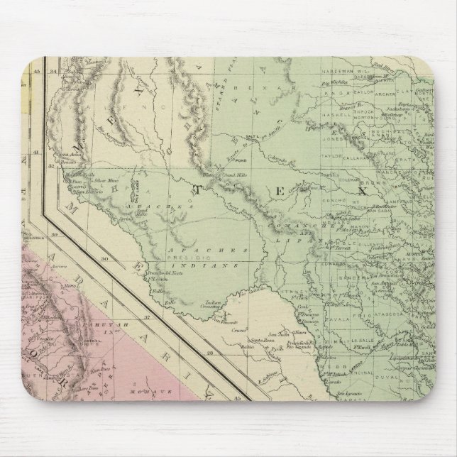 Mousepad Texas, Califórnia (Frente)