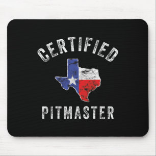 Mousepad Texas Churrasco De Carne Defumada Mestre Da Churra