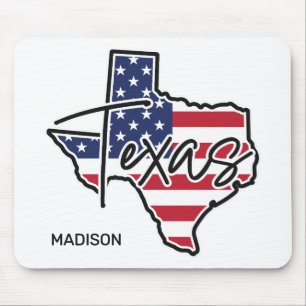 Mousepad Texas de nome personalizado