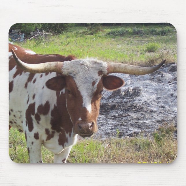 Mousepad Texas Longhorn (Frente)