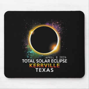 Mousepad Texas Totality Total Solar Eclipse 8 de abril de 2