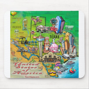 Mousepad Texas USA