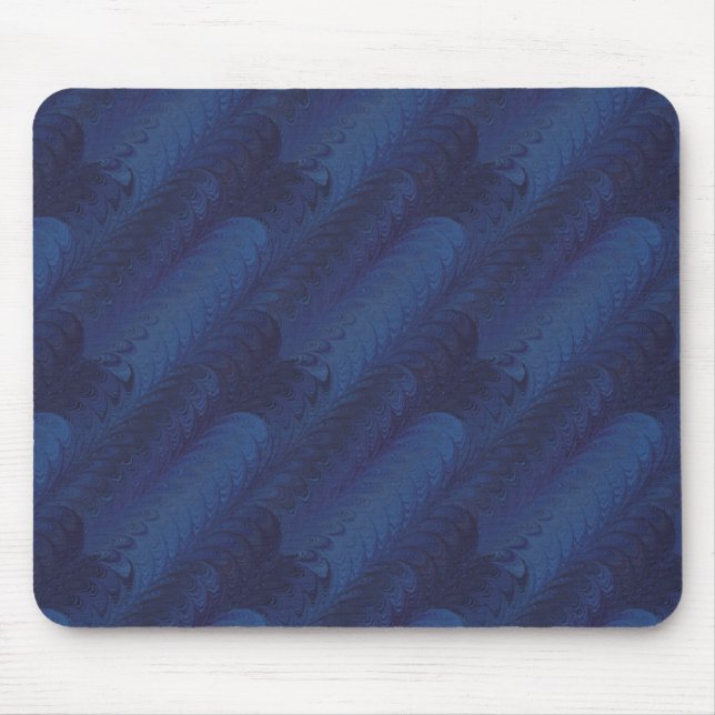 MOUSEPAD TEXTO AZUL VELVET (Frente)