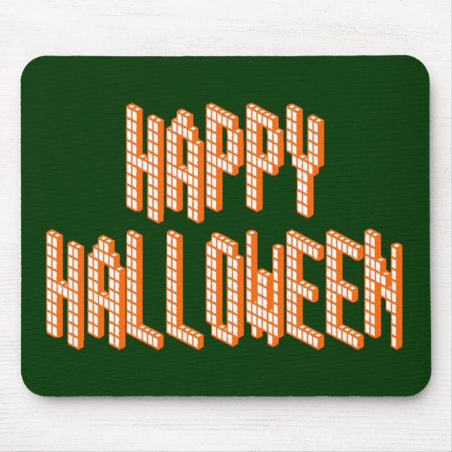Mousepad Texto Blox Halloween (Frente)