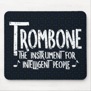 Mousepad Texto Bruto de Trombone Inteligente