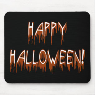 Mousepad Texto de Halloween