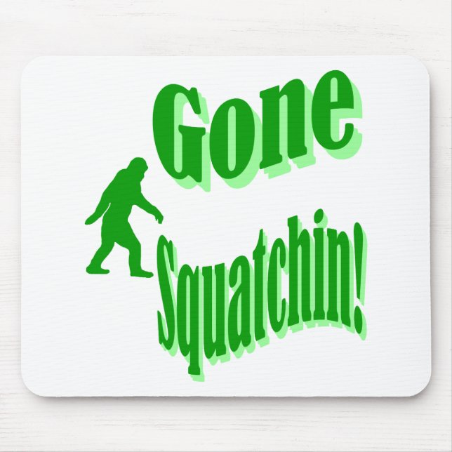 Mousepad Texto de slogan verde esguicho (Frente)
