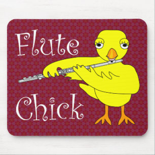 Mousepad Texto do Pintinho de Fluxo