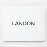 Mousepad Texto Editável Moderno | Cinzas brancas e escuras<br><div class="desc">Aspecto minimalista editável, edite como quiser!</div>