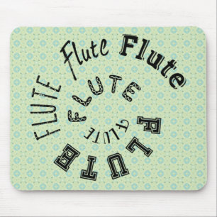 Mousepad Texto Espiral Fluto