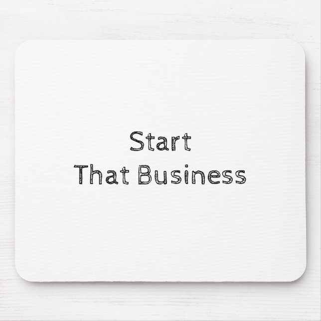 Mousepad Texto Motivacional Inspiracional Branco Moderno Ba (Frente)