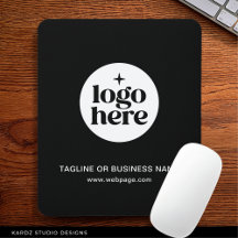 Texto personalizado Logotipo da empresa Black Busi