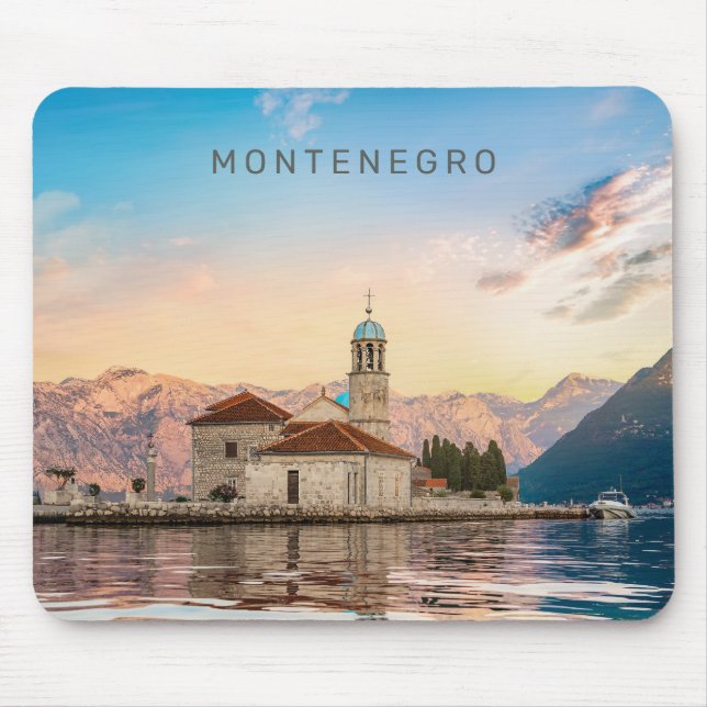 Mousepad Texto Personalizado Montenegro (Frente)