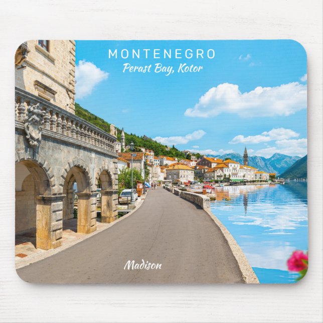 Mousepad Texto Personalizado Montenegro (Frente)