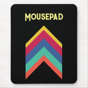 Mousepad texto personalizado Setas para cima Foto
