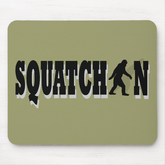 Mousepad Texto preto ao quadrado (Frente)