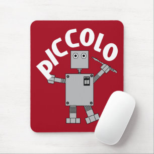 Mousepad Texto Robô Piccolo