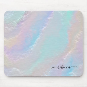 Mousepad Textura abstrato Arco-Íris