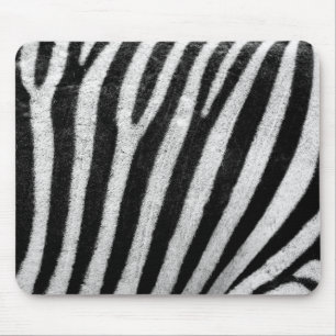 Mousepad textura da pele de zebra