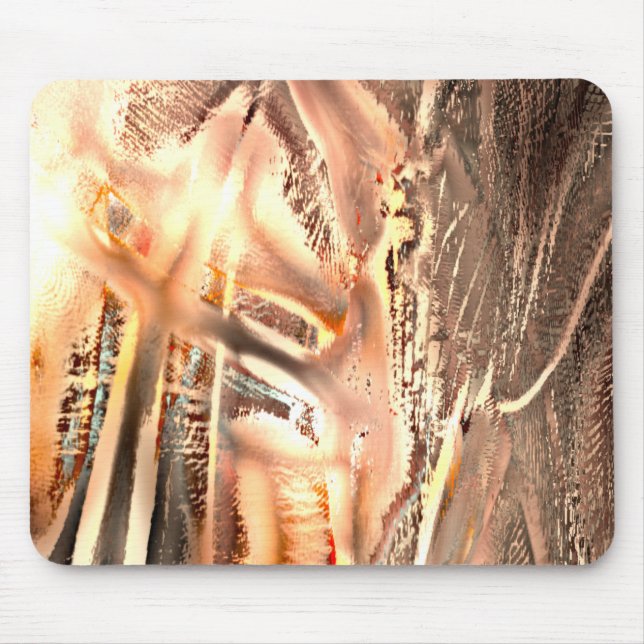 Mousepad Textura de coral e recorte digital muito rugoso (Frente)