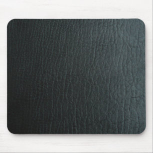 Mousepad Textura de couro preto escura