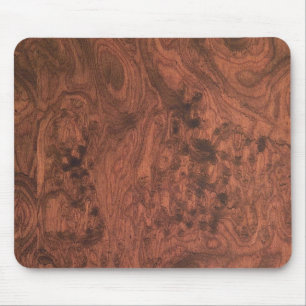 Mousepad Textura de madeira de mogno do Burl