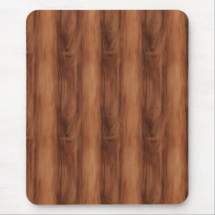 Mousepad Textura de madeira marrom, Padrão de grão de madei