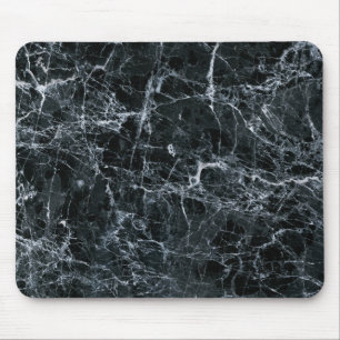 Mousepad Textura de mármore preto