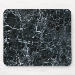 Mousepad Textura de mármore preto