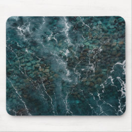 Mousepad Textura de Rocha do Oceano Profundo