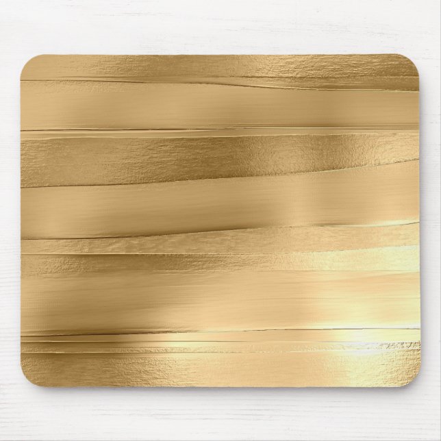 Mousepad textura dourada em na moda metálico (Frente)