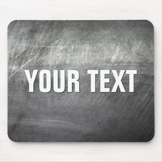 Mousepad Textura escovada riscada do metal (Frente)