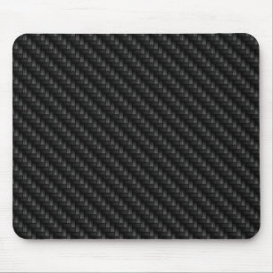 Mousepad Textura firmemente tecida da fibra do carbono da