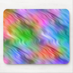 Mousepad Textura ondulada colorida de flores silvestres