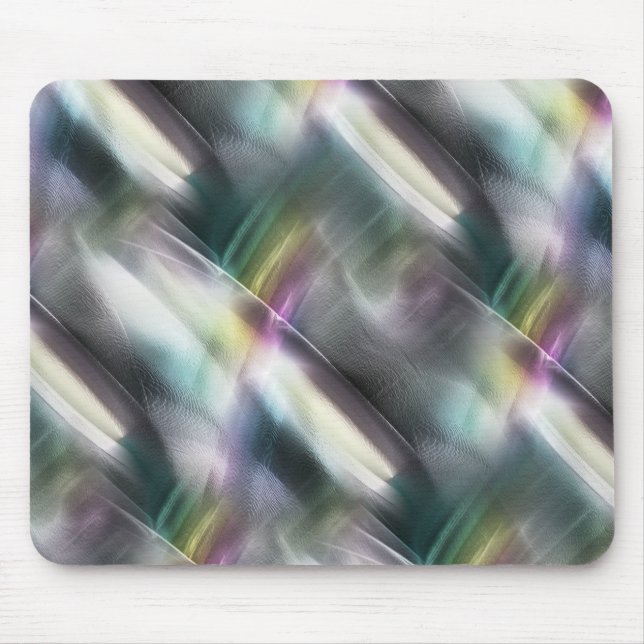 Mousepad Textura prateada em cores cromadas e rugosidades d (Frente)
