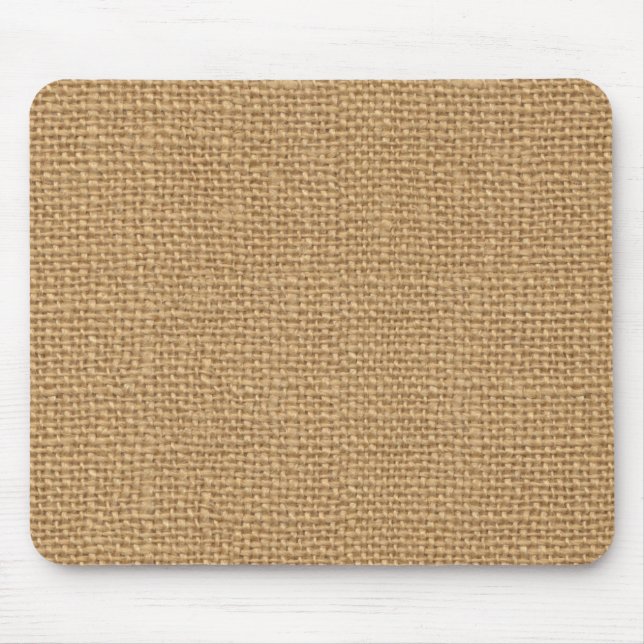 Mousepad Textura rústica floral simples de serapilheira (Frente)