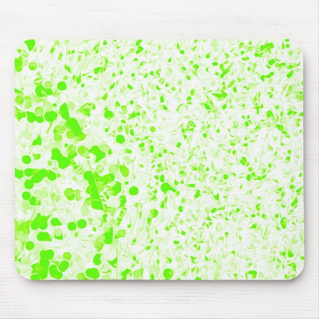 Mousepad Textura Splatter - Verde limão (Frente)