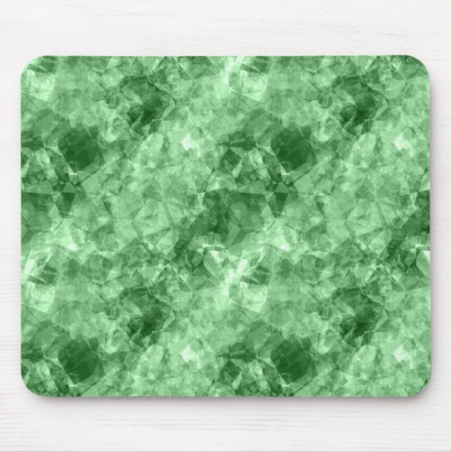 Mousepad Textura verde escura amassada (Frente)