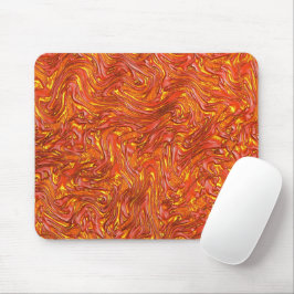 Mousepad textura vermelha clara e vívida com tons amarelos